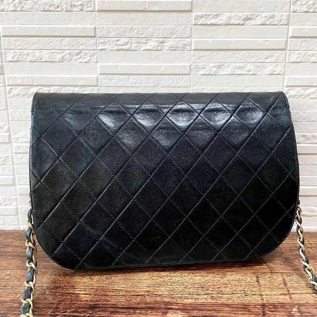 CHANEL(シャネル)のシャネル マトラッセ Wフラップ チェーン ショルダー バッグ ゴールド金具 レディースのバッグ(ショルダーバッグ)の商品写真