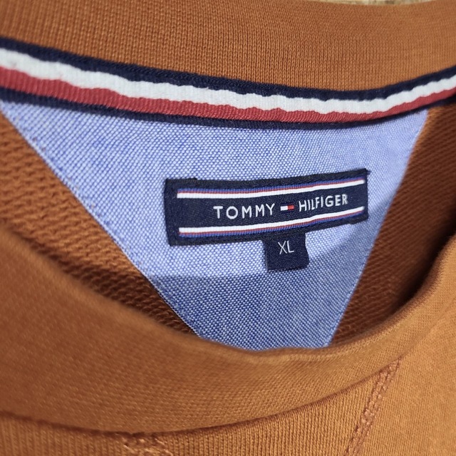 TOMMY HILFIGER(トミーヒルフィガー)の【ピノ様専用】 希少トミーヒルフィガー 刺繍 ビッグロゴスウェット TOMMY メンズのトップス(パーカー)の商品写真