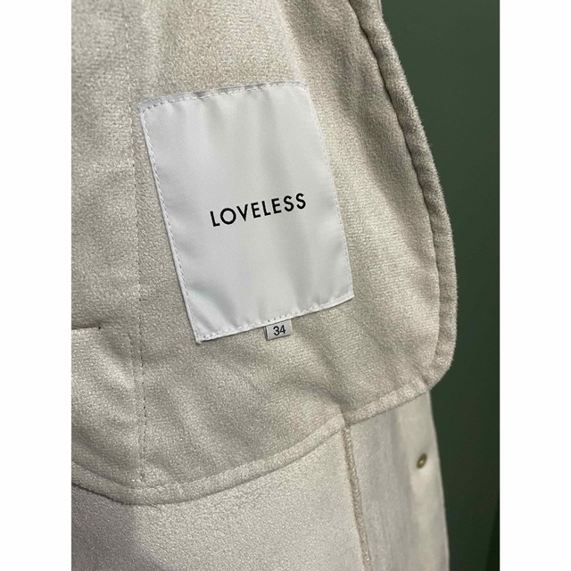 LOVELESS(ラブレス)のLOVELESS モコモココート レディースのジャケット/アウター(ロングコート)の商品写真