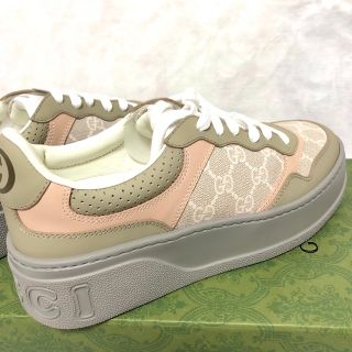 Gucci - 新品 未使用 gucciグッチ ウィメンズ GG スニーカー 38 24cmの