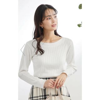 ロペピクニック(Rope' Picnic)の4/末〆◎ロペニット白ユニクロGUアーバンリサーチロッソしまむらワンピース好(ニット/セーター)