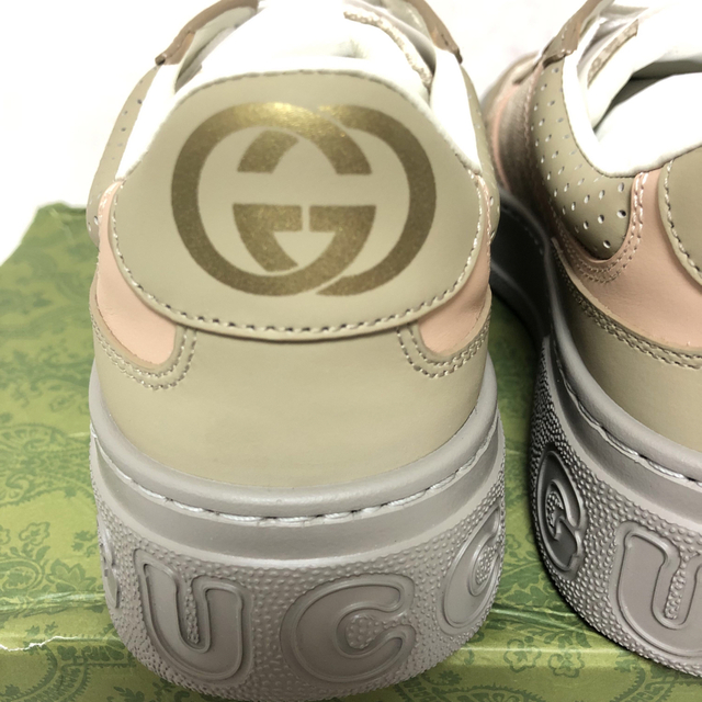 新品 未使用 Gucci グッチ ウィメンズ GG スニーカー37 23.5cm 【超