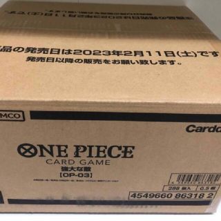 ワンピース　強大な敵　OP-3 １カートン　完全未開封(Box/デッキ/パック)