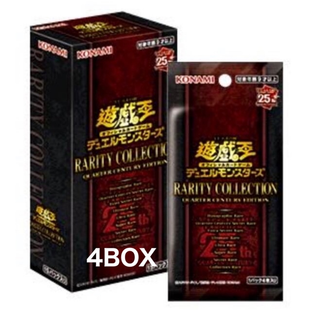 遊戯王OCG RARITY COLLECTION 4box-eastgate.mk