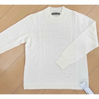 ユナイテッドアローズ(UNITED ARROWS)の【新品】銀座花菱　ニット　ウール(ニット/セーター)