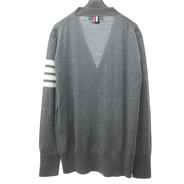 絶品】 カーディガン タグ付 - BROWNE THOM ニット L位 3 グレー 絶品】 カーディガン タグ付 - BROWNE THOM ニット L位 3 グレー