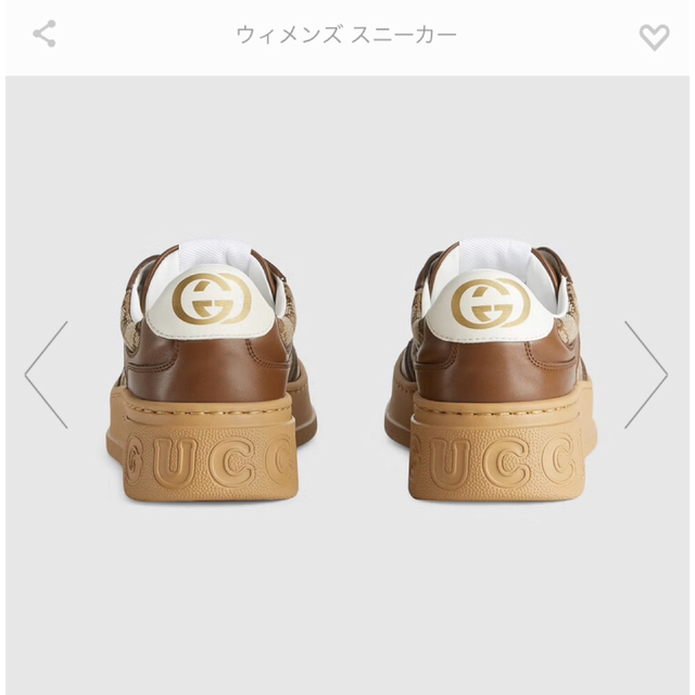 新品 未使用 Gucciグッチ ウィメンズ GG スニーカー 38 24cm | www
