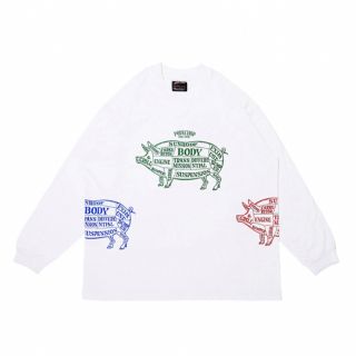 ネイバーフッド(NEIGHBORHOOD)の新品未使用未開封 POCKCHOP 長袖カットソー XLサイズ マルチカラー(Tシャツ/カットソー(七分/長袖))