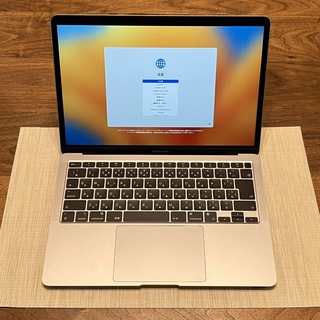 マック(Mac (Apple))のMacBook Air  M1 SSD256GB メモリ8GB スペースグレイ(ノートPC)