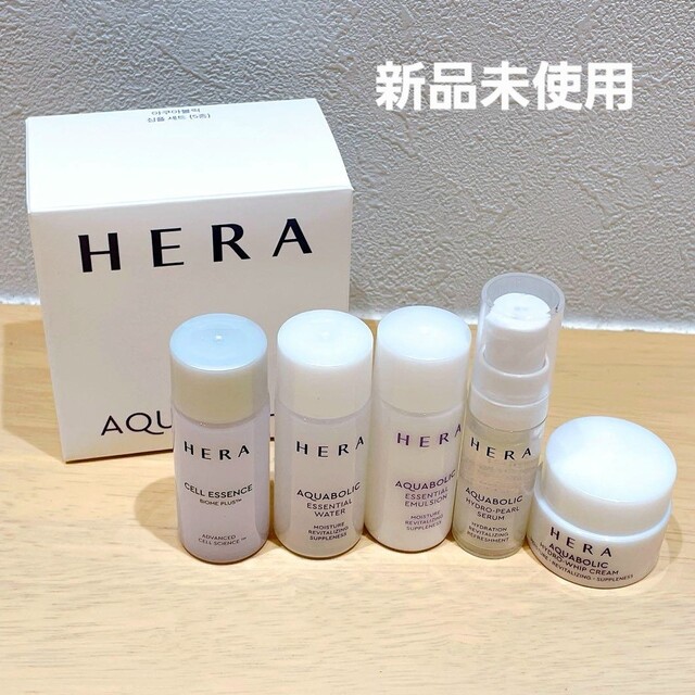 AMOREPACIFIC(アモーレパシフィック)の専用 IOPEとセット（新品）HERA AQUABOLIC トライアルキット コスメ/美容のスキンケア/基礎化粧品(化粧水/ローション)の商品写真