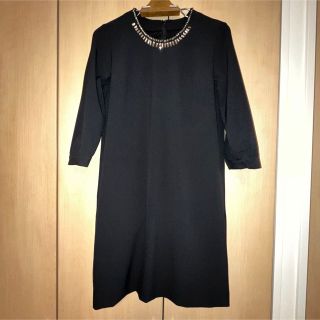 ブラックバイマウジー(BLACK by moussy)の● BLACK by moussy  ブラックバイマウジー ワンピース ● 黒(ひざ丈ワンピース)