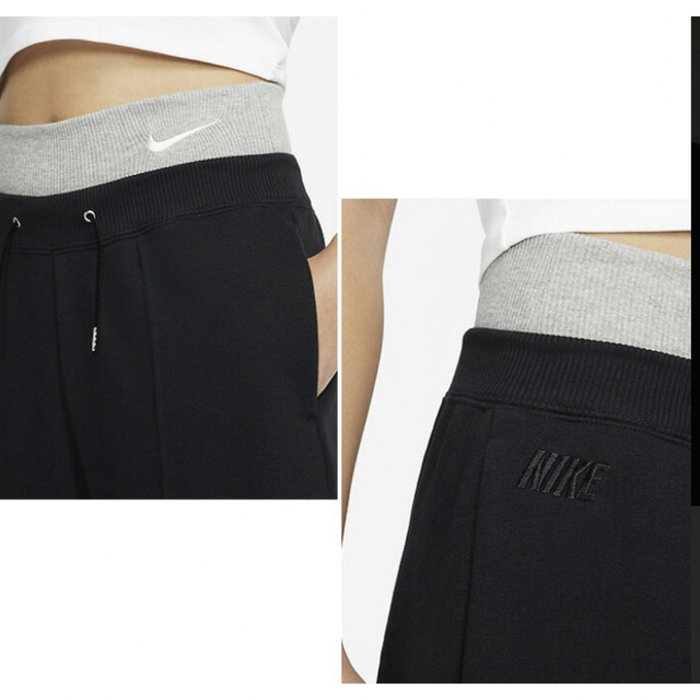 NIKE(ナイキ)の新品　NIKE M スエットジョガーパンツ　黒 レディースのルームウェア/パジャマ(ルームウェア)の商品写真