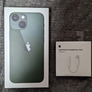 iphone13 mini 512GB グリーン ＋イヤホンジャックアダプタ