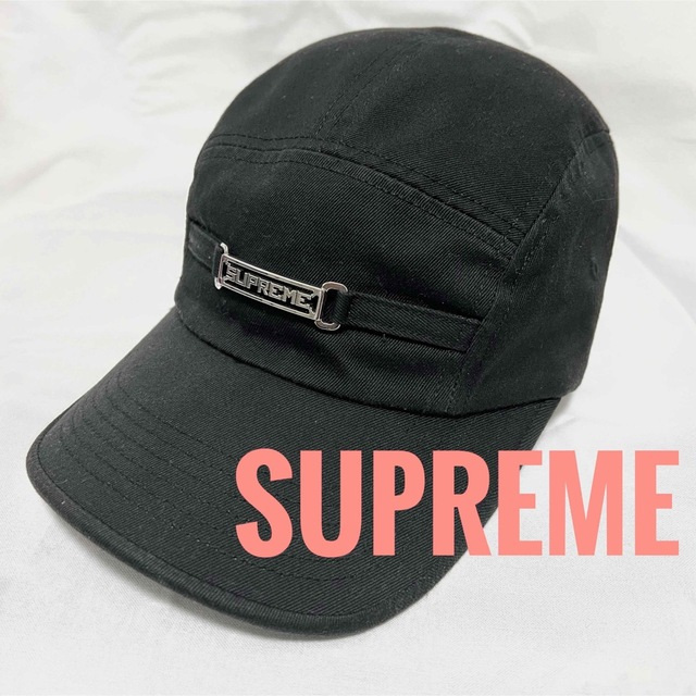 【入手困難】supreme キャップ プレートロゴ