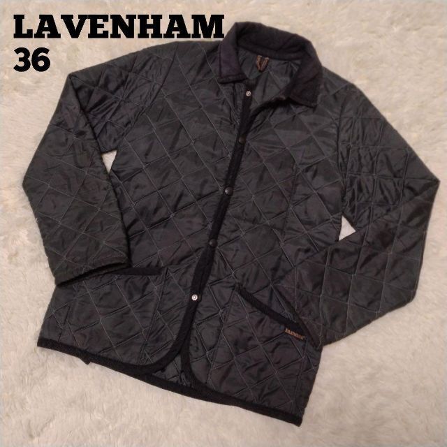 LAVENHAM(ラベンハム)のLAVENHAM キルティングジャケット 36 S カーキ レディースのジャケット/アウター(ブルゾン)の商品写真