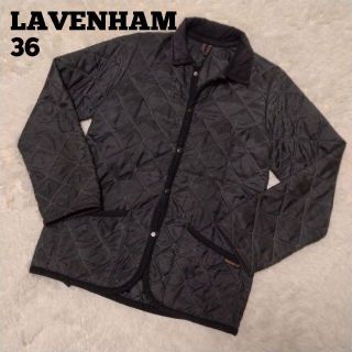 ラベンハム(LAVENHAM)のLAVENHAM キルティングジャケット 36 S カーキ(ブルゾン)