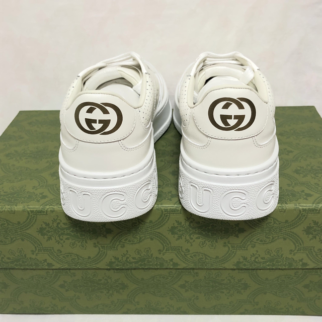 完売 Gucci 24.5cm スニーカー 39 ウィメンズ 新品 GucciグッチGG