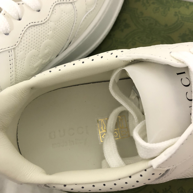 完売 Gucci 24.5cm スニーカー 39 ウィメンズ 新品 GucciグッチGG