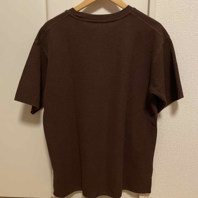 GLOBAL WORK(グローバルワーク)のGLOBAL WORK ヘビーウエイトワッフルTシャツ Lサイズ メンズのトップス(Tシャツ/カットソー(半袖/袖なし))の商品写真