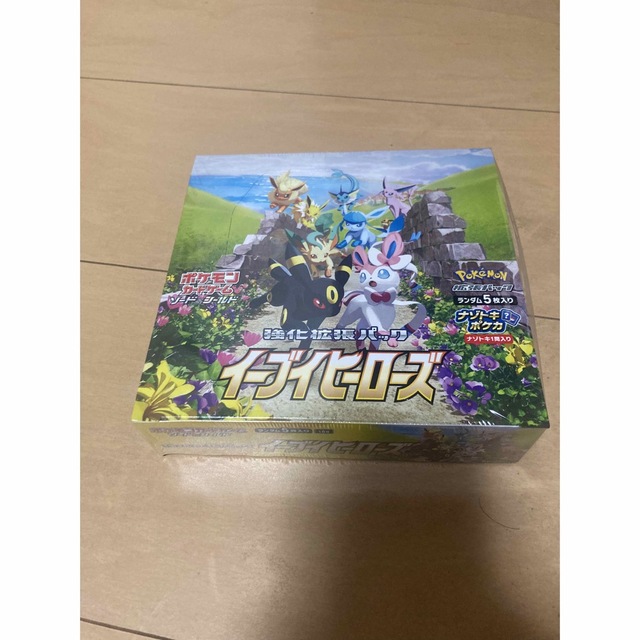 ポケセン産完全未開封　イーブイヒーローズ　1BOX シュリンク付き