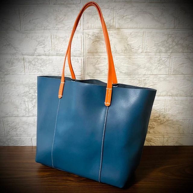 A&G エーアンドジー レザーバッグ トートバッグ 黒革 imco.cl