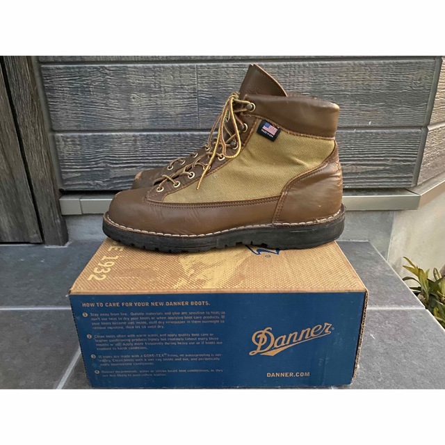 メンズダナー　ライト　8ハーフ　8-1/2 danner Light レッドウィング