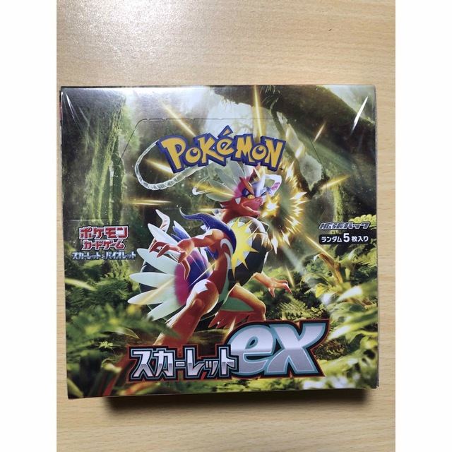 プロモ・シュリンク付き】スカーレットex ポケモンカード - Box/デッキ