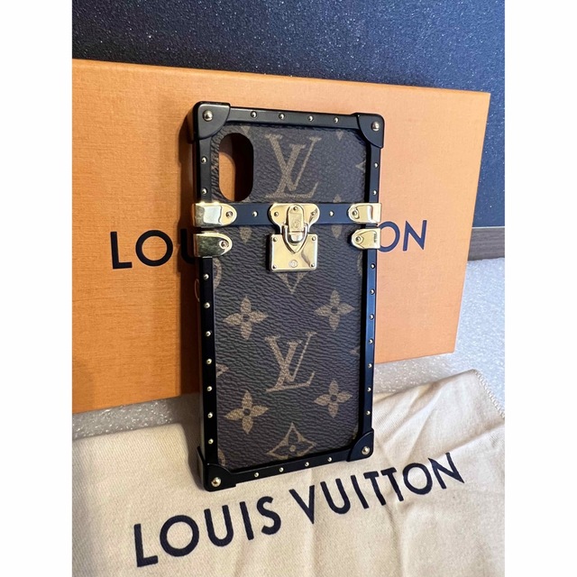 LOUIS VUITTON(ルイヴィトン)の★極美品★ ルイ ヴィトン アイトランク iPhone X XS モノグラム スマホ/家電/カメラのスマホアクセサリー(iPhoneケース)の商品写真