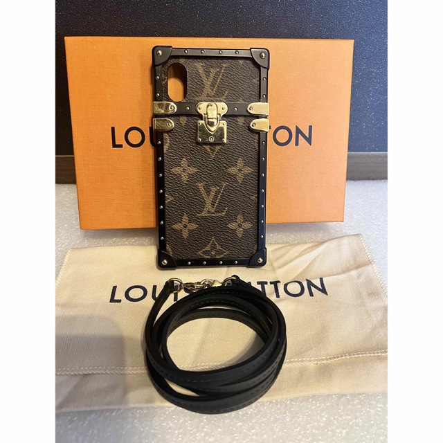 LOUIS VUITTON - ☆極美品☆ ルイ ヴィトン アイトランク iPhone X XS