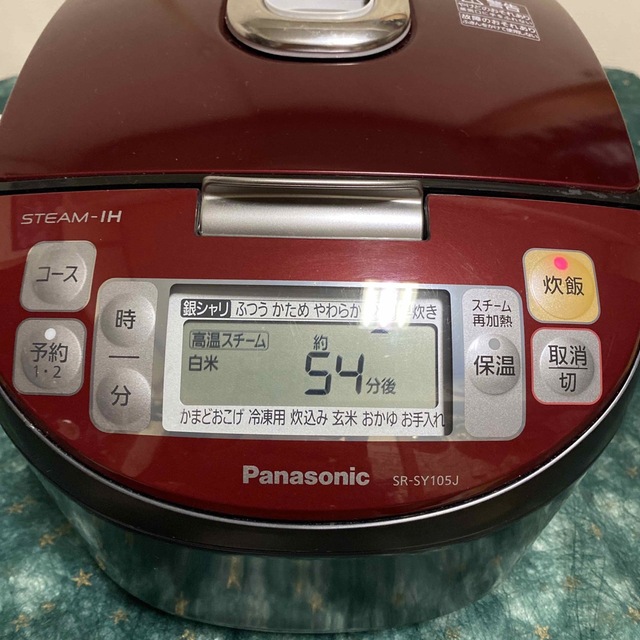 Panasonic panasonicスチームIH炊飯器5.5合15年製の通販 by AK's shop｜パナソニックならラクマ