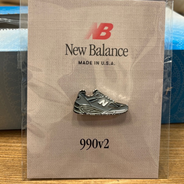 New Balance - ニューバランス ピンズ 990V2 限定ノベルティの New Balance - ニューバランス ピンズ 990V2 限定ノベルティの