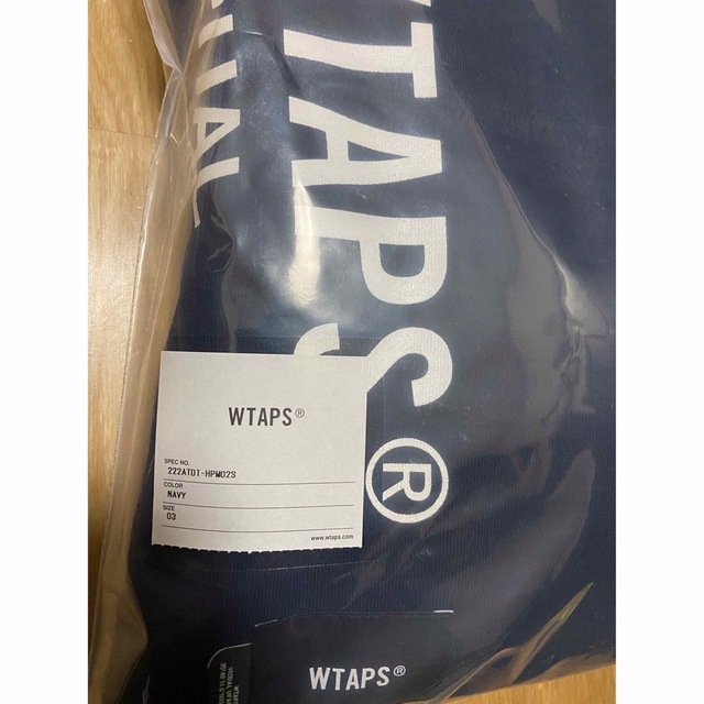 W)taps(ダブルタップス)のWTAPS VISUAL UPARMORE パーカー　ネイビー　ダブルタップス メンズのトップス(パーカー)の商品写真