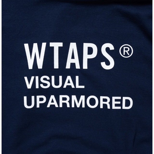 W)taps(ダブルタップス)のWTAPS VISUAL UPARMORE パーカー　ネイビー　ダブルタップス メンズのトップス(パーカー)の商品写真