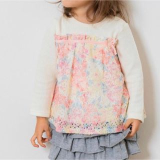 センスオブワンダー(sense of wonder)の新品　センスオブワンダー   120cm 長袖　Tシャツ　チュニック キッズ(Tシャツ/カットソー)