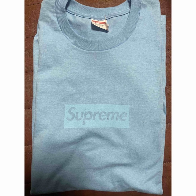 トップスSupreme Tonal Box Logo Tee "Bright Blue"