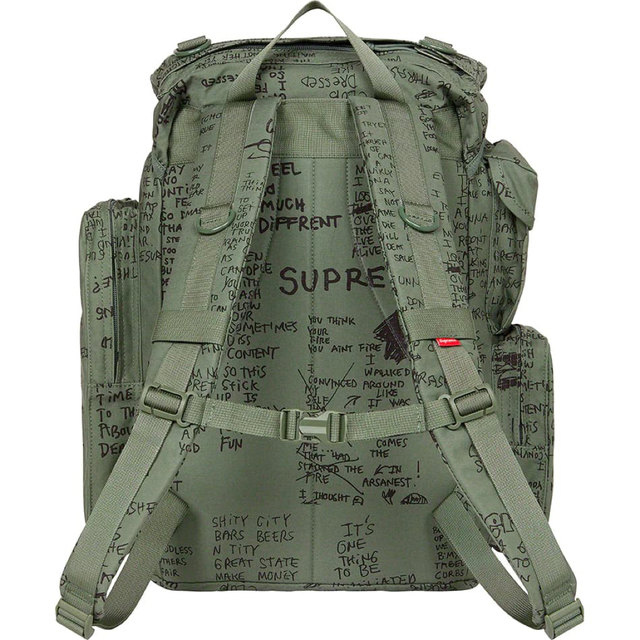 新作☆23ss Supreme Field Backpack Olive 2