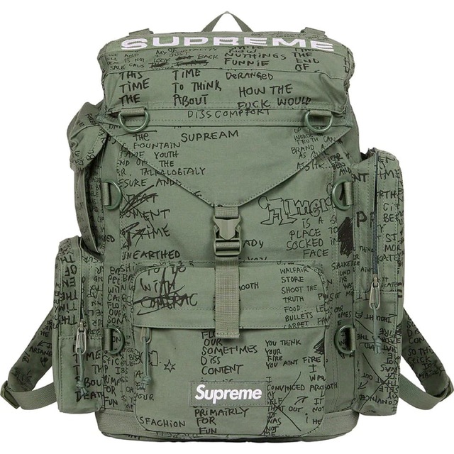新作☆23ss Supreme Field Backpack Olive 1