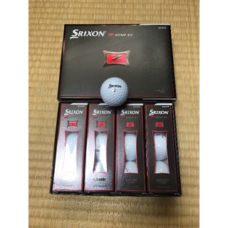 スリクソン(Srixon)のスリクソン ZSTAR-XV ホワイト 2021年モデル　２ダース(その他)