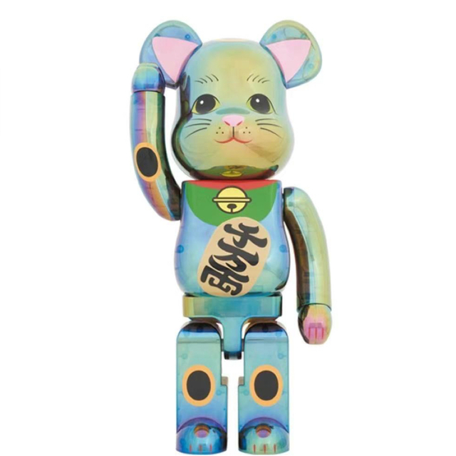総合福袋 BE@RBRICK 招き猫 黒透明メッキ 1000% ベアブリック その他
