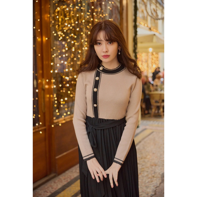 Her lip to(ハーリップトゥ)のherlipto🎀Saint Honore Long Dress レディースのワンピース(ロングワンピース/マキシワンピース)の商品写真