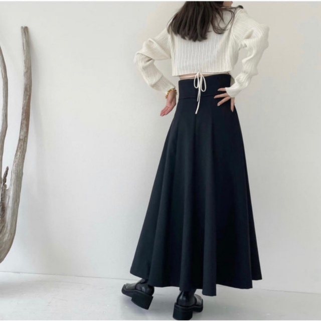 TODAYFUL(トゥデイフル)のNUEbyas  ハイウエストスカート レディースのスカート(ロングスカート)の商品写真
