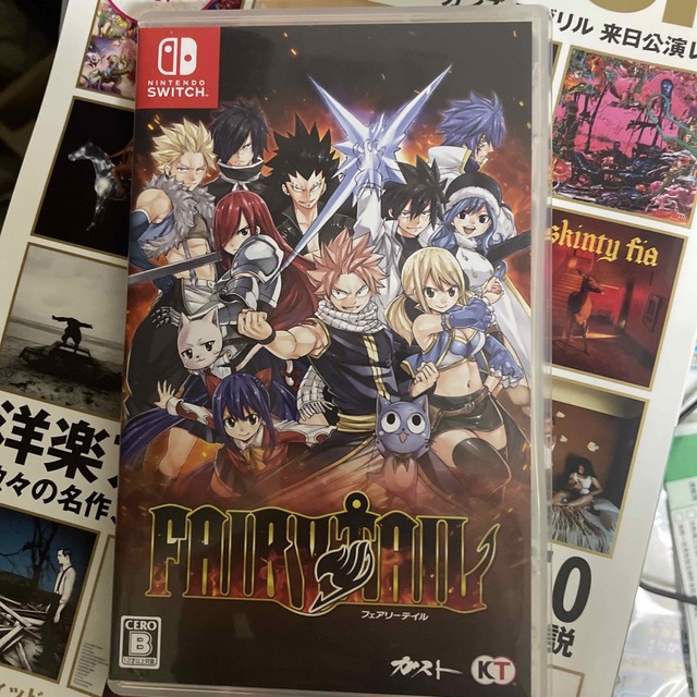 Nintendo Switch(ニンテンドースイッチ)のFAIRY TAIL Switch   初回特典付き エンタメ/ホビーのゲームソフト/ゲーム機本体(家庭用ゲームソフト)の商品写真