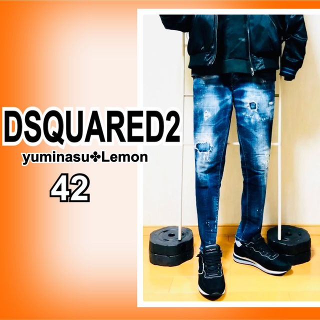 DSQUARED2/ディースクエアード】✤ デニム 42 スケーター タグ有