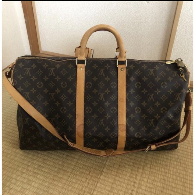 LOUIS VUITTON - ルイヴィトン モノグラム キーポルバンドリエール55の
