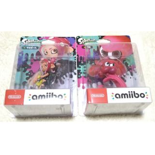 ニンテンドウ(任天堂)の【新品未開封】amiiboタコ、タコガール 2体セット(アニメ/ゲーム)