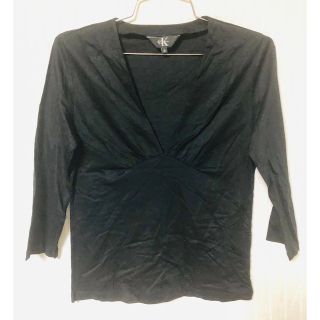 カルバンクライン(Calvin Klein)のCK  カルバンクライン　レディーストップス　サイズM  未使用(Tシャツ/カットソー(七分/長袖))