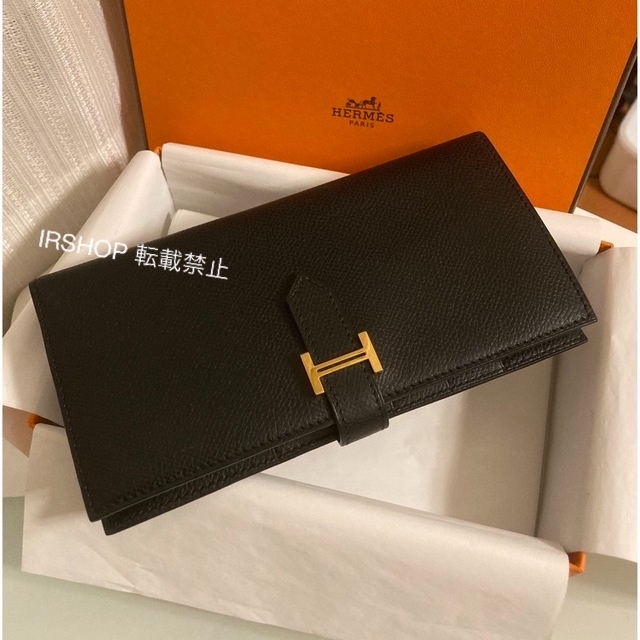 超特価SALE開催！ Hermes - クラシック 極美品 長財布 二つ折り財布