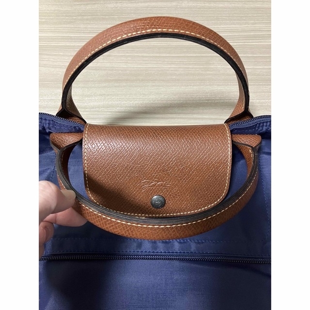 LONGCHAMP(ロンシャン)のロンシャン　ル・プリアージュ　伸縮可能　トラベルバッグ　ボストンバッグ　ネイビー レディースのバッグ(ボストンバッグ)の商品写真