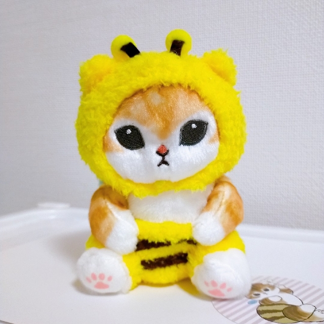 mofusand ミツバチにゃんぬいぐるみ C エンタメ/ホビーのおもちゃ/ぬいぐるみ(ぬいぐるみ)の商品写真