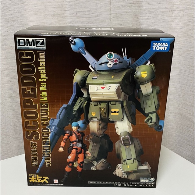 Takara Tomy(タカラトミー)の【新品】装甲騎兵ボトムズ DMZ-06 スコープドッグwithキリコ　リド戦仕様 エンタメ/ホビーのフィギュア(アニメ/ゲーム)の商品写真